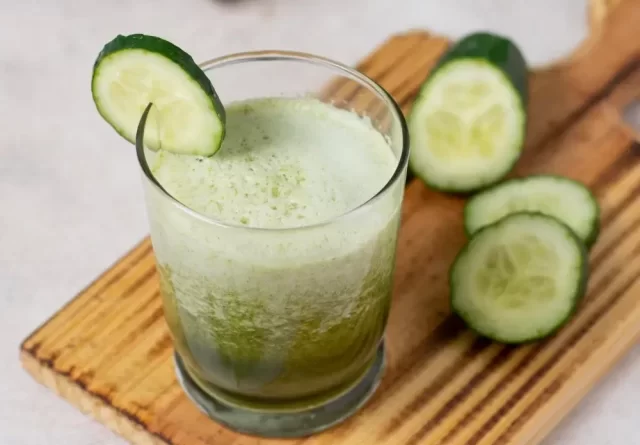 high-angle-drink-with-cucumbers